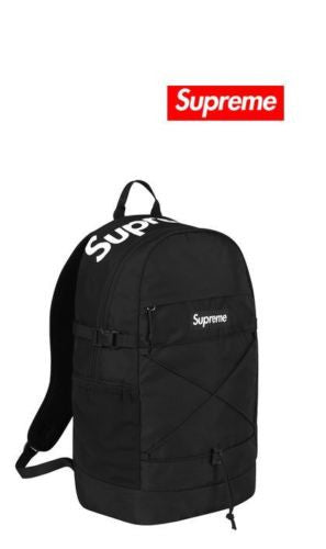 Supreme SS16 Black Backpack