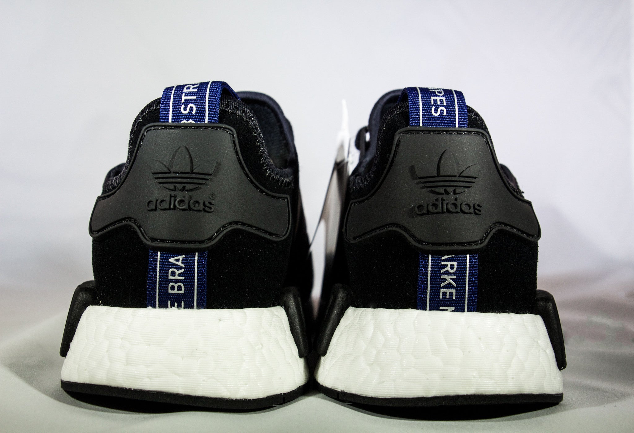 Adidas nmd black blue tab Clearance